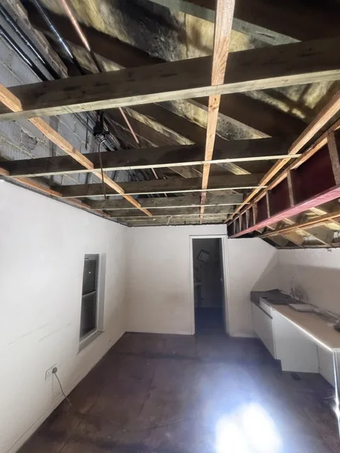 Controlled artex plasterboard strip-out in Neasden