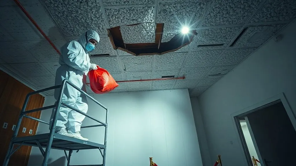 Asbestos Ceiling Removal in Neasden — HSE-licensed specialists