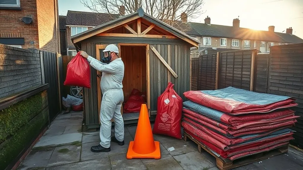 Garage & Shed Roof Removal in Neasden — HSE-licensed specialists