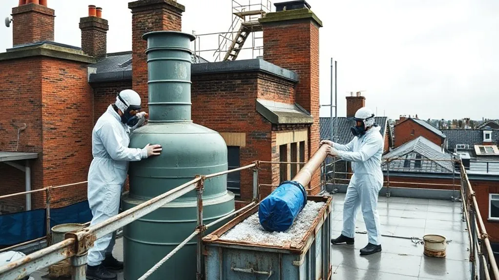 Water Tank & Flue Removal in Neasden — HSE-licensed specialists